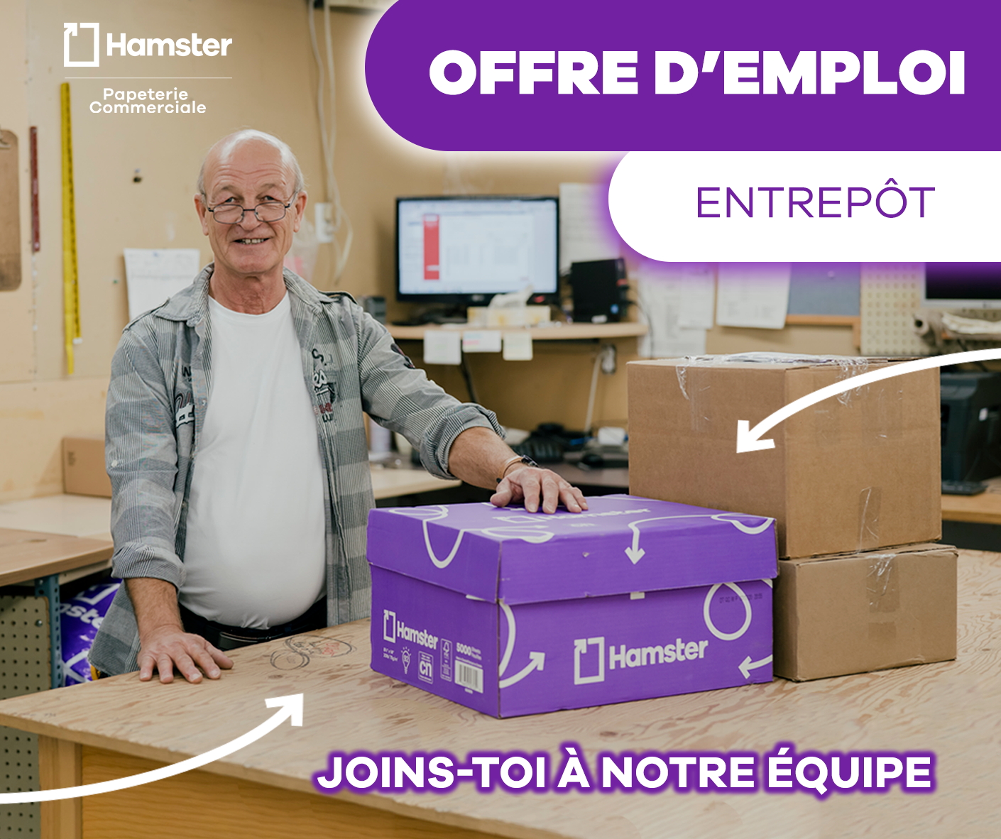 Emploi entrepot